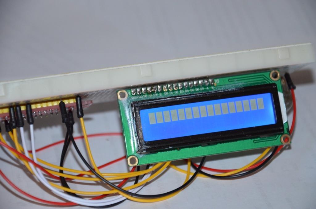 Тестирование правильности сборки RPi LCD контроллера