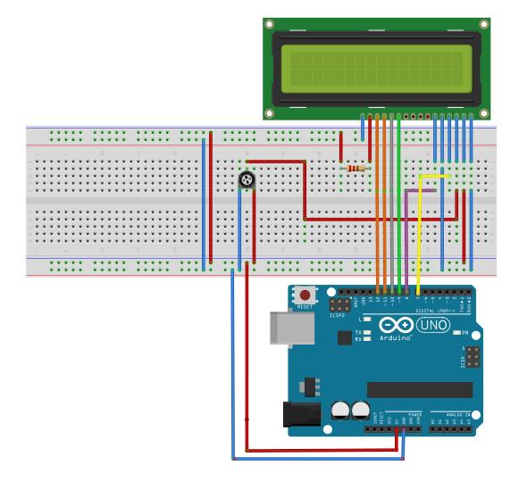 Простой калькулятор на Arduino – Подключение LCD дисплея