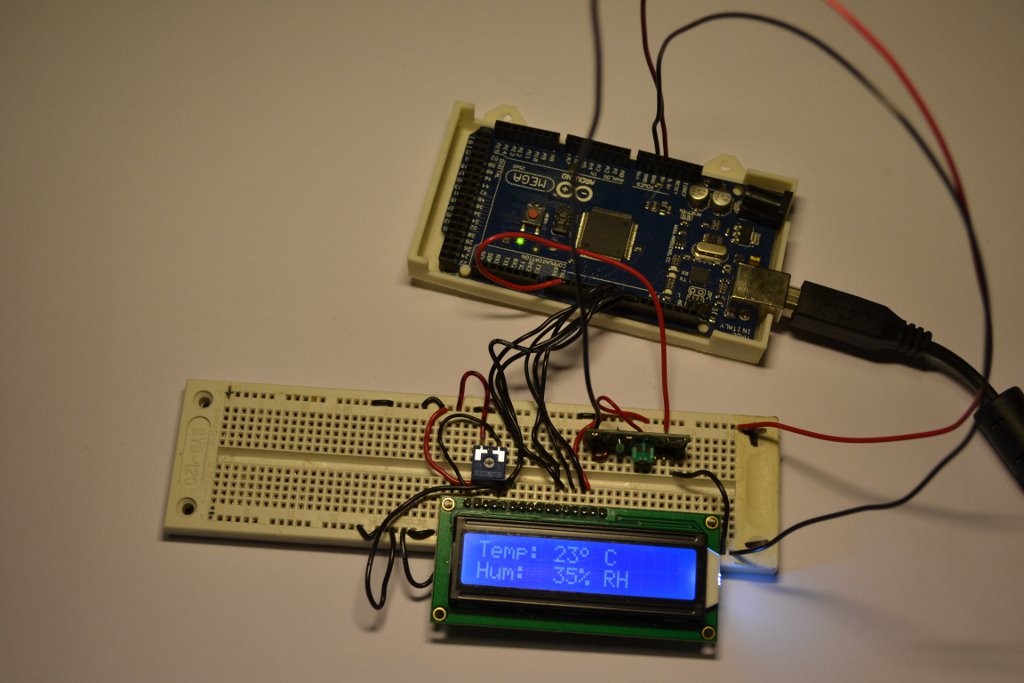 Приемная часть беспроводного термометра на Arduino