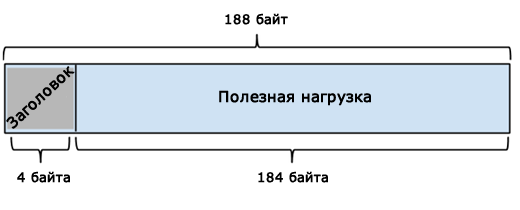 Структура TS пакета
