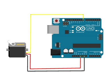 Схема управления серводвигателем с Arduino через MATLAB
