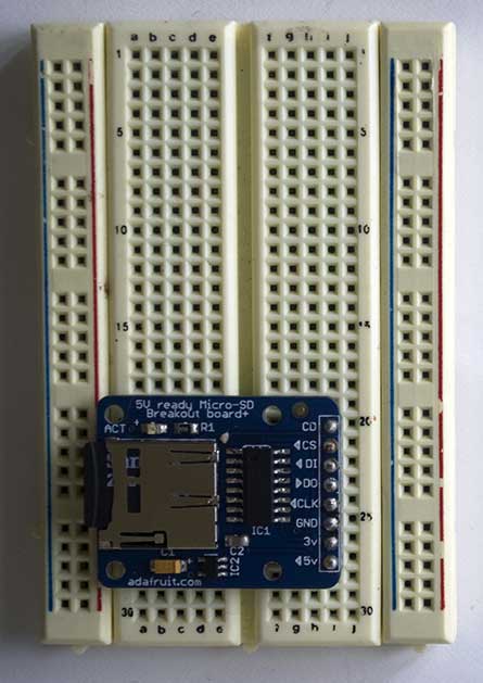 Adafruit Micro-SD breakout Board