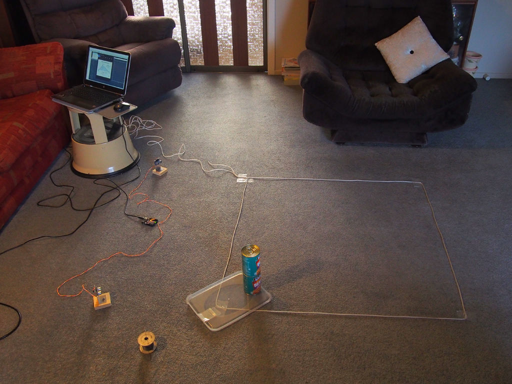 Тестовый стенд для проверки эхолокатора на Arduino