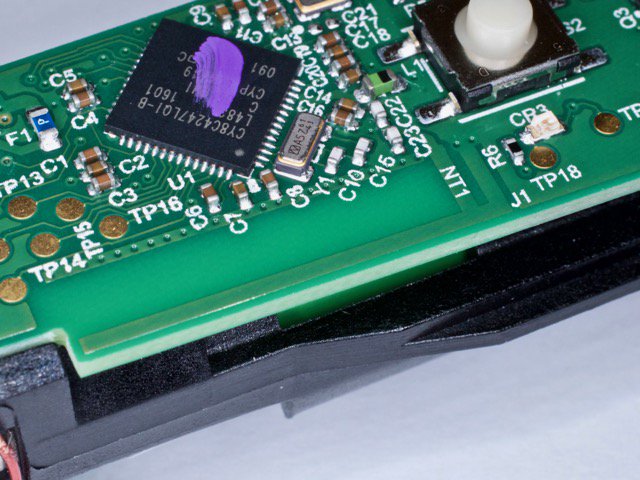 Bluetooth антенна на печатной плате