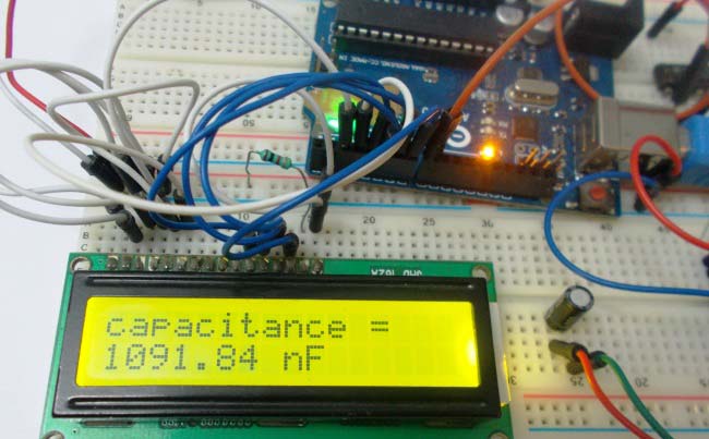Измеритель емкости на Arduino