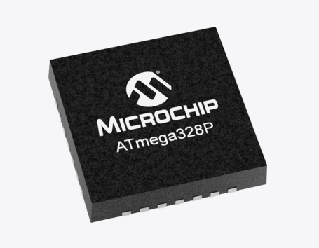 Рисунок 3 Микроконтроллер ATmega328P от Microchip