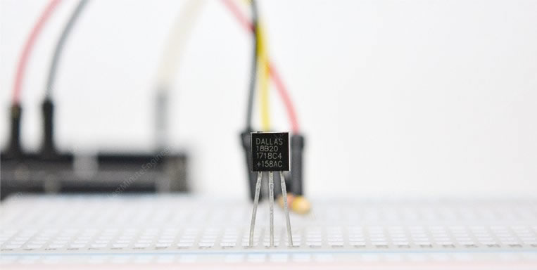 Взаимодействие DS18B20, однопроводного (1-Wire) цифрового датчика температуры, с Arduino