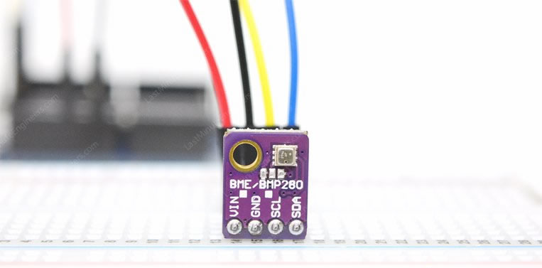 Взаимодействие BME280, датчика температуры, влажности и давления, с Arduino