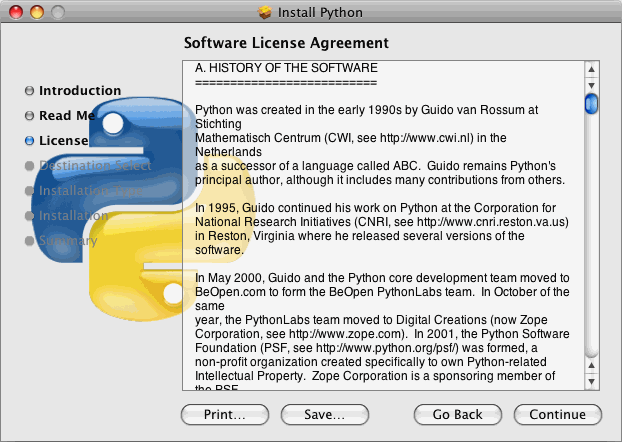Рисунок 13 Программа установки Python: лицензионное соглашение