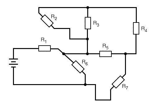 Рисунок 7 Пример сложной принципиальной схемы